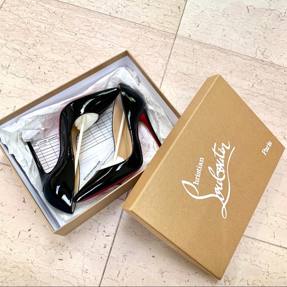 Christian Louboutin ‘So Kate’ Black Patent Leather Pumps - Picture 8 of 8